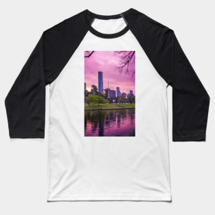 Melbourne City Pretty in Pink Baseball T-Shirt